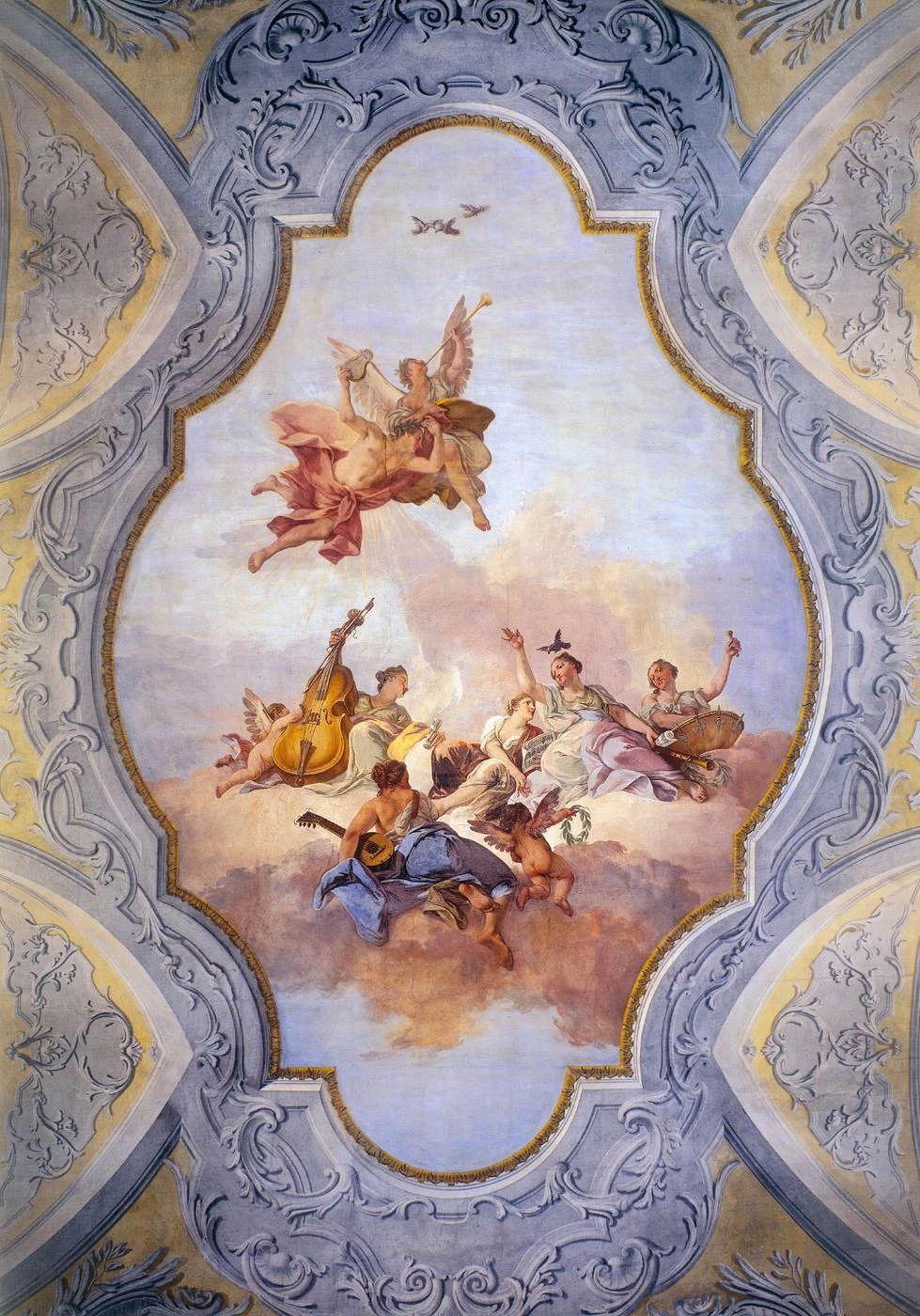 La stanza della musica - Il trionfo, Calle della Barbaria delle Tole, Venezia